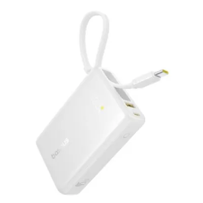 Externe Batterie Baseus PicoGo 10000 mAh 45 W Weiß