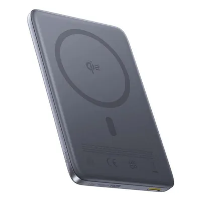 Externe Batterie Baseus PicoGo Ultra-Slim Qi2 10000 mAh 27 W Grau
