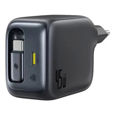 Ladegerät Baseus E0120G00 45W USB-C Schnellladung Schwarz
