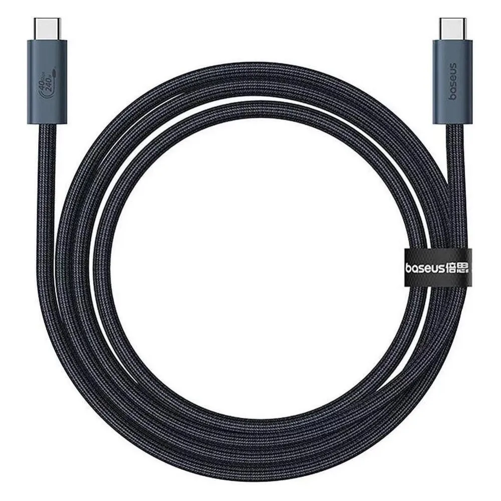 Baseus USB C – USB C (1 m, USB 4, 240 W)