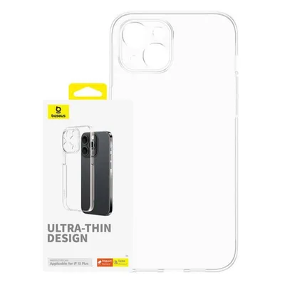Handyhülle Baseus OS-Lucent Cover Polycarbonat Transparent für iPhone 15 Plus