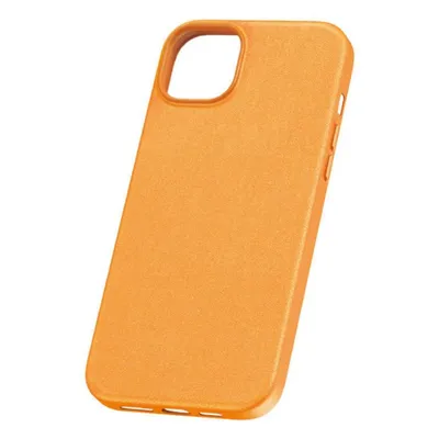 Funda para móvil Baseus Fauxther Cover PU Leder Orange für iPhone 15 Plus