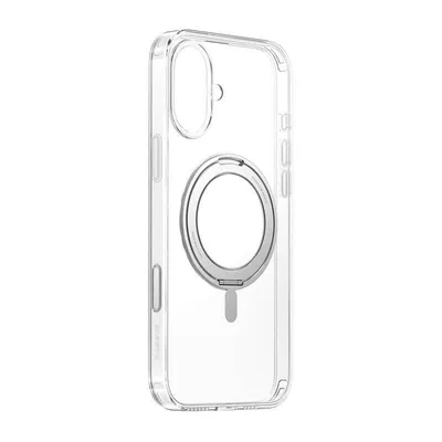 Baseus SkyRing 360° magnetische transparente Hülle mit Ständer für iPhone 16