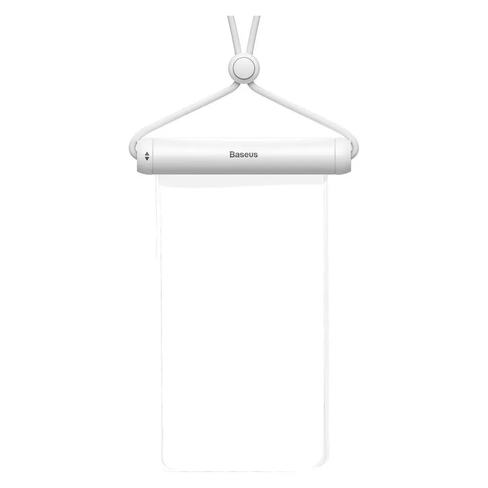 Baseus Waterproof phone case AquaGlide with Cylindrical Slide Lock (white)