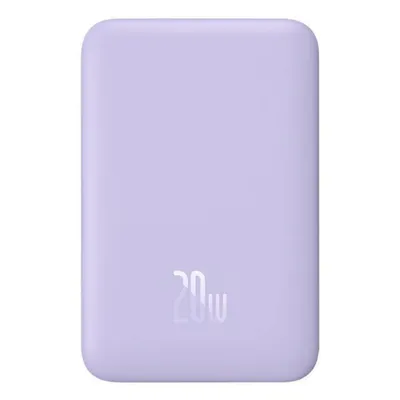 Powerbank Baseus Magnetic Mini 10000 mAh 20 W Lila