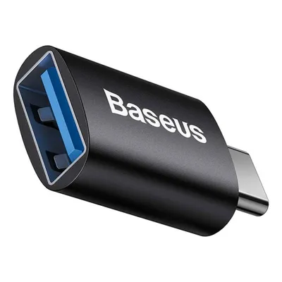 Baseus Ingenuity Schwarzer USB-A-Adapter 10 Gbit/s Ultrakompaktes Aluminium
