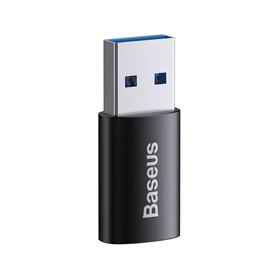 USB-A 3.1 auf USB-C Adapter Baseus Ingenuity Mini 10Gbps Compact Schwarz 5,9g