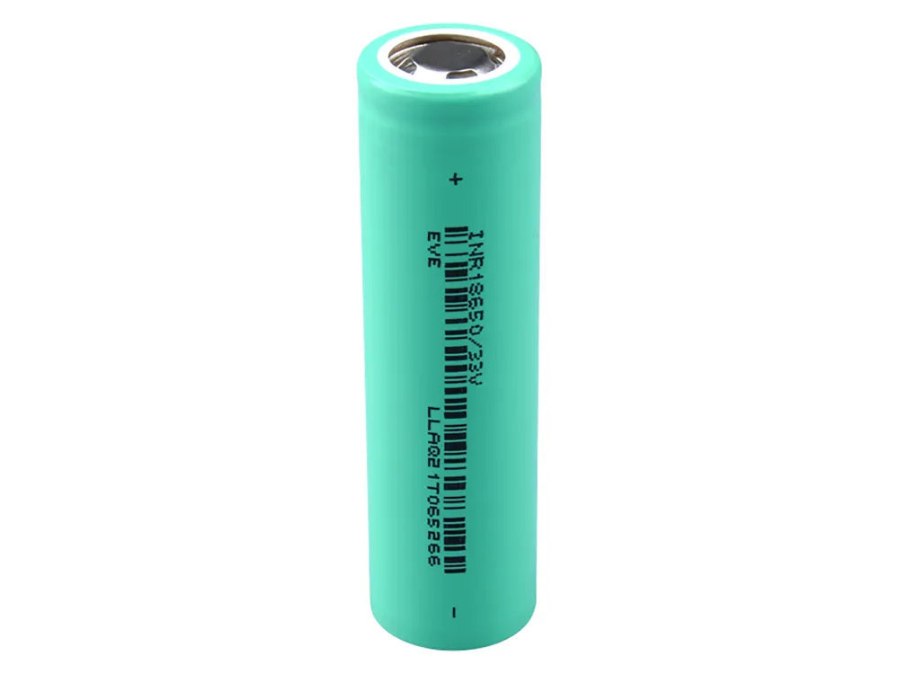 LiIon-Akku EVE INR18650-33V, 3,6V-/3200mAh, Flattop