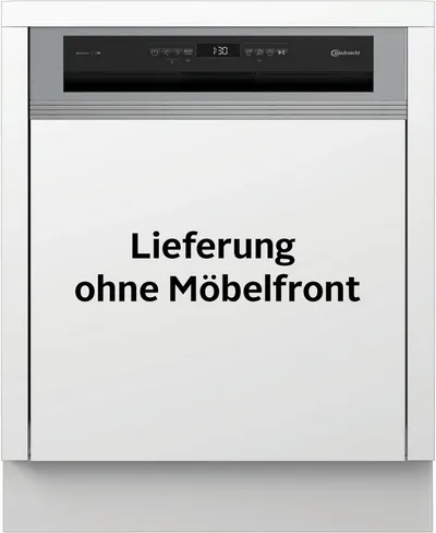 BAUKNECHT teilintegrierbarer Geschirrspüler OBBC Ecosilent2 9760, 9,5 l, 14 Maßgedecke, ActiveDry – automatische Türöffnung für bessere Trockungsergebnisse