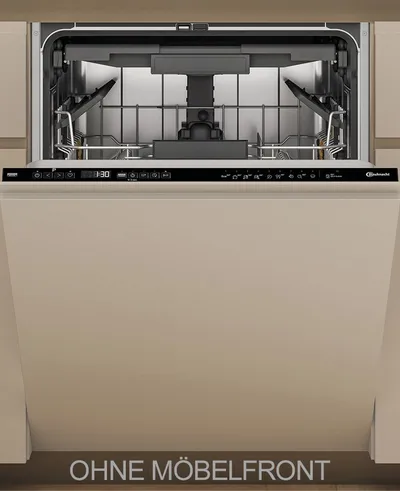 BAUKNECHT vollintegrierbarer Geschirrspüler BK7IPA15BM6L0, 15 Maßgedecke, Besteckschublade, PowerClean Pro, Maxi Space