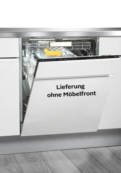 BAUKNECHT vollintegrierbarer Geschirrspüler BKSV1 IBM, 15 Maßgedecke, SpaceClean – die 3. Schublade für hohe Gläser und Müslischalen