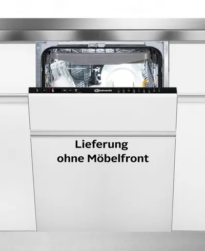 BAUKNECHT vollintegrierbarer Geschirrspüler BK4IC11BS7LA0, 11 Maßgedecke, Doppelter Komfort – mit Besteckschublade und zusätzlichem Besteckkorb