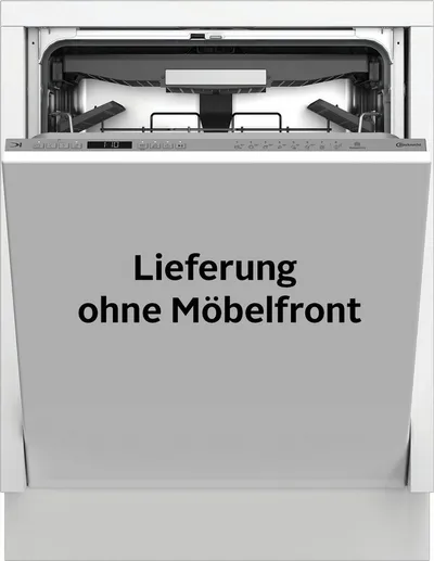 BAUKNECHT vollintegrierbarer Geschirrspüler OBIC Ecosilent2 9760, 9,5 l, 14 Maßgedecke, ActiveDry – automatische Türöffnung für bessere Trockungsergebnisse