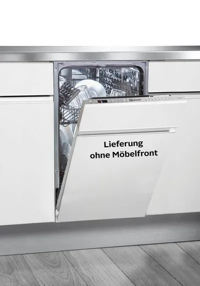 BAUKNECHT vollintegrierbarer Geschirrspüler BSIO 3T223 PE X (2), 10 Maßgedecke, PowerClean Hochdruckdüsen – reinigt hartnäckigste Verschmutzungen