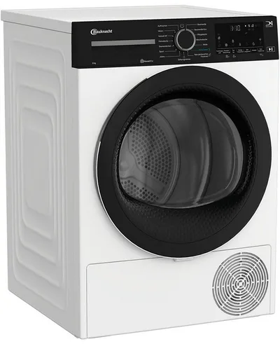 BAUKNECHT Wärmepumpentrockner BT 9RC WS, Precision Dry, Adaptive Dry, HomeWhiz App, Startzeitvorwahl