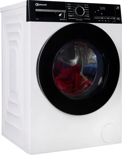 BAUKNECHT Waschmaschine B WM Smart Eco 10A, 10 kg, 1400 U/min, Adaptive Wash – Intelligente Anpassung für perfekte Waschergebnisse