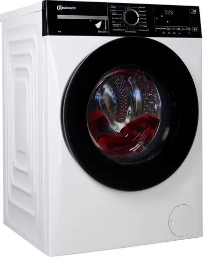 BAUKNECHT Waschmaschine B WM Smart Eco 9A, 9 kg, 1400 U/min, AdaptiveWash – Intelligente Adaption der Waschprogramme
