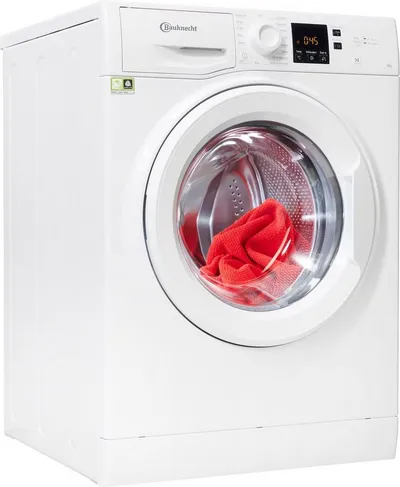 BAUKNECHT Waschmaschine BPW 814 A, 8 kg, 1400 U/min, TOP 4 Flecken 40° & Anti-Allergie – 8 kg, ruhig, energieeffizient