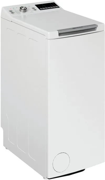 BAUKNECHT Waschmaschine Toplader WAT 6313 C, 6 kg, 1200 U/min, Antiflecken, automatische Trommelpositionierung, Kurz 30 min.