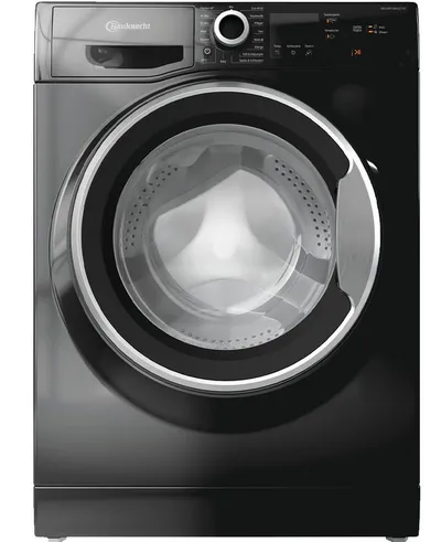 BAUKNECHT Waschmaschine W7 S6300 A, 7 kg, 1400 U/min, Kurz 45‘, Anti-Allergie-Programm, Flecken 40°