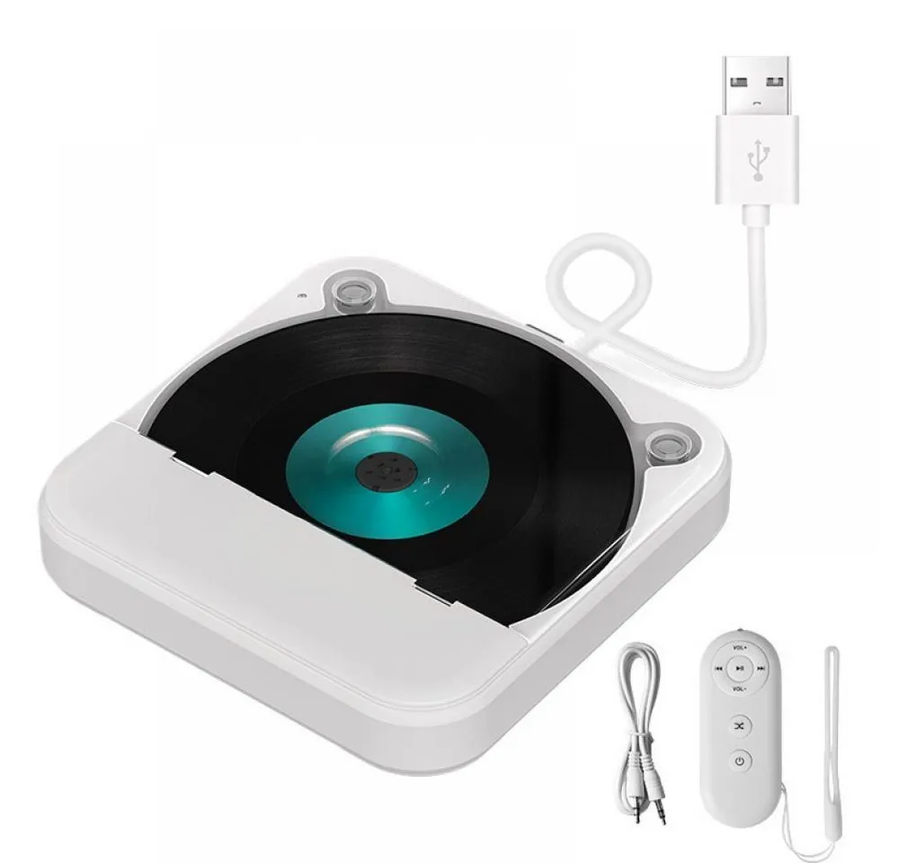 BBWL Auto CD Player mit USB & AUX Anschluss,Stoßfest tragbarer CD-Player