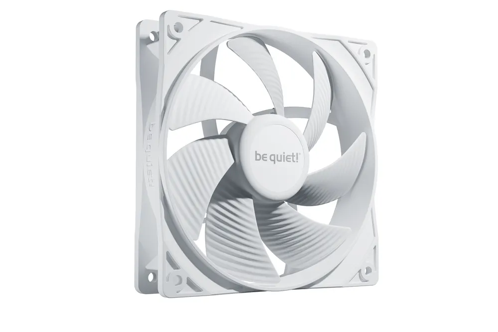 be quiet! Pure Wings 3 PWM 120mm 1600RPM Ultra-Leiser Zusatzlüfter in Weiß