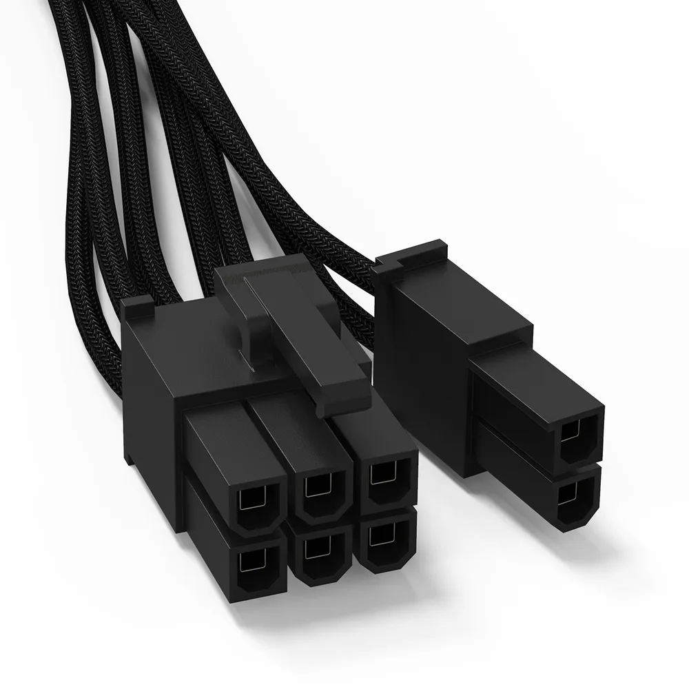 be quiet! Power Cable CP-6610 PC-Netzteil (BC070, 1x PCIe 6+2-pin, 600 mm, Stromkabel für Computer PC Netzteile)