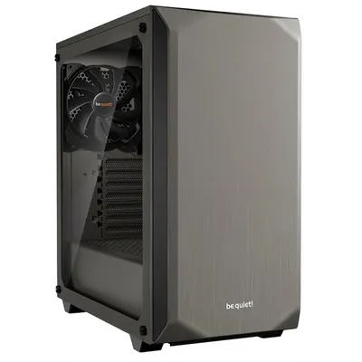 Ruhig sein! Pure Base 500 Tempered Glass USB 3.2 Grau