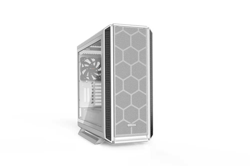 Ruhig sein! Silent Base 802 Tempered Glass USB 3.2 Weiß