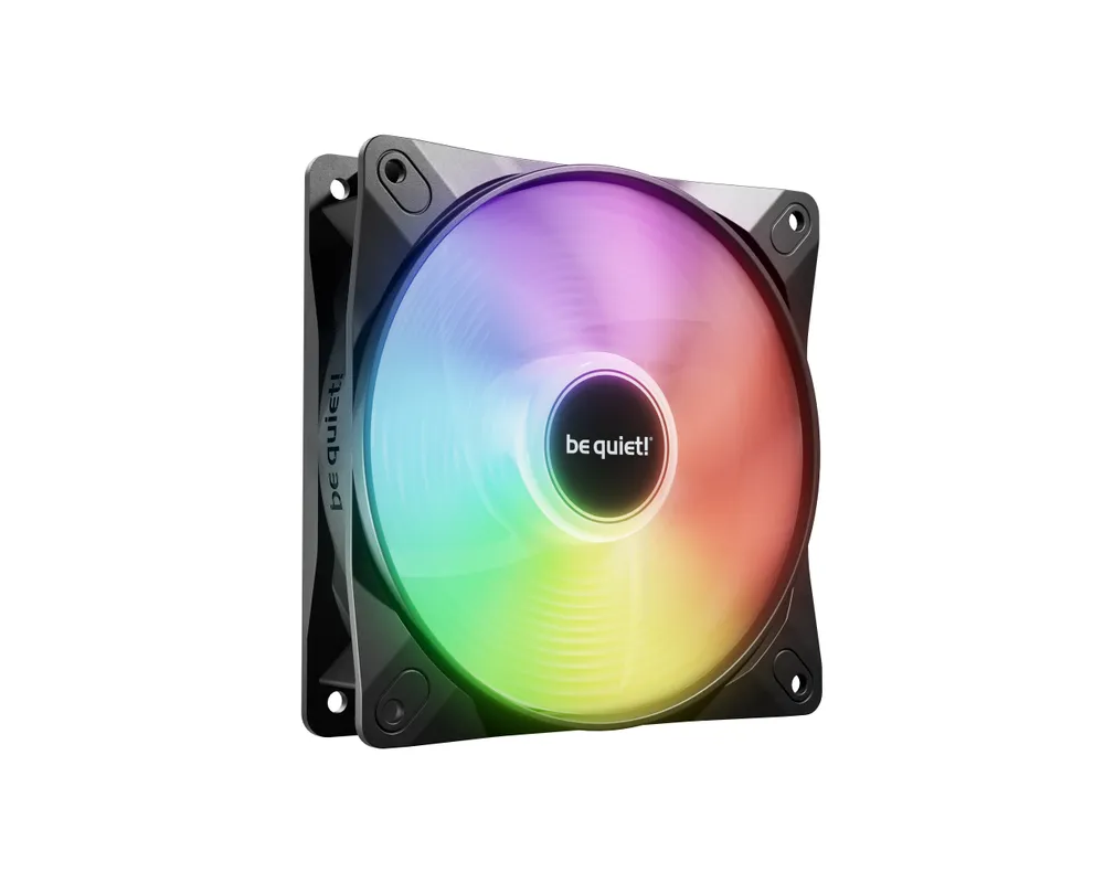Zusatzlüfter be quiet! Light Wings LX 120 mm 1500RPM ARGB Reverse Blades PWM Schwarz