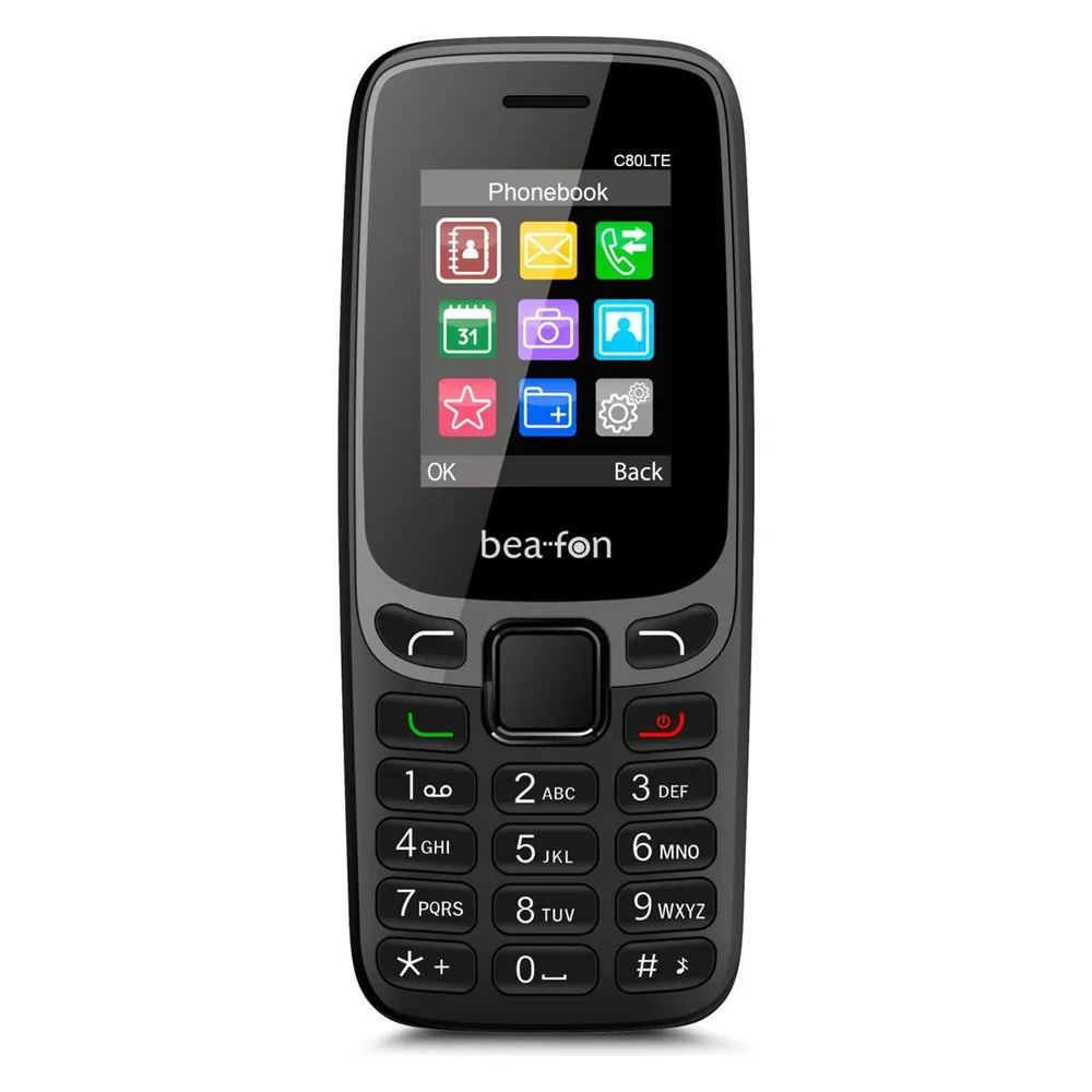 C80 2G - Schwarz - Modell 2025 Handy