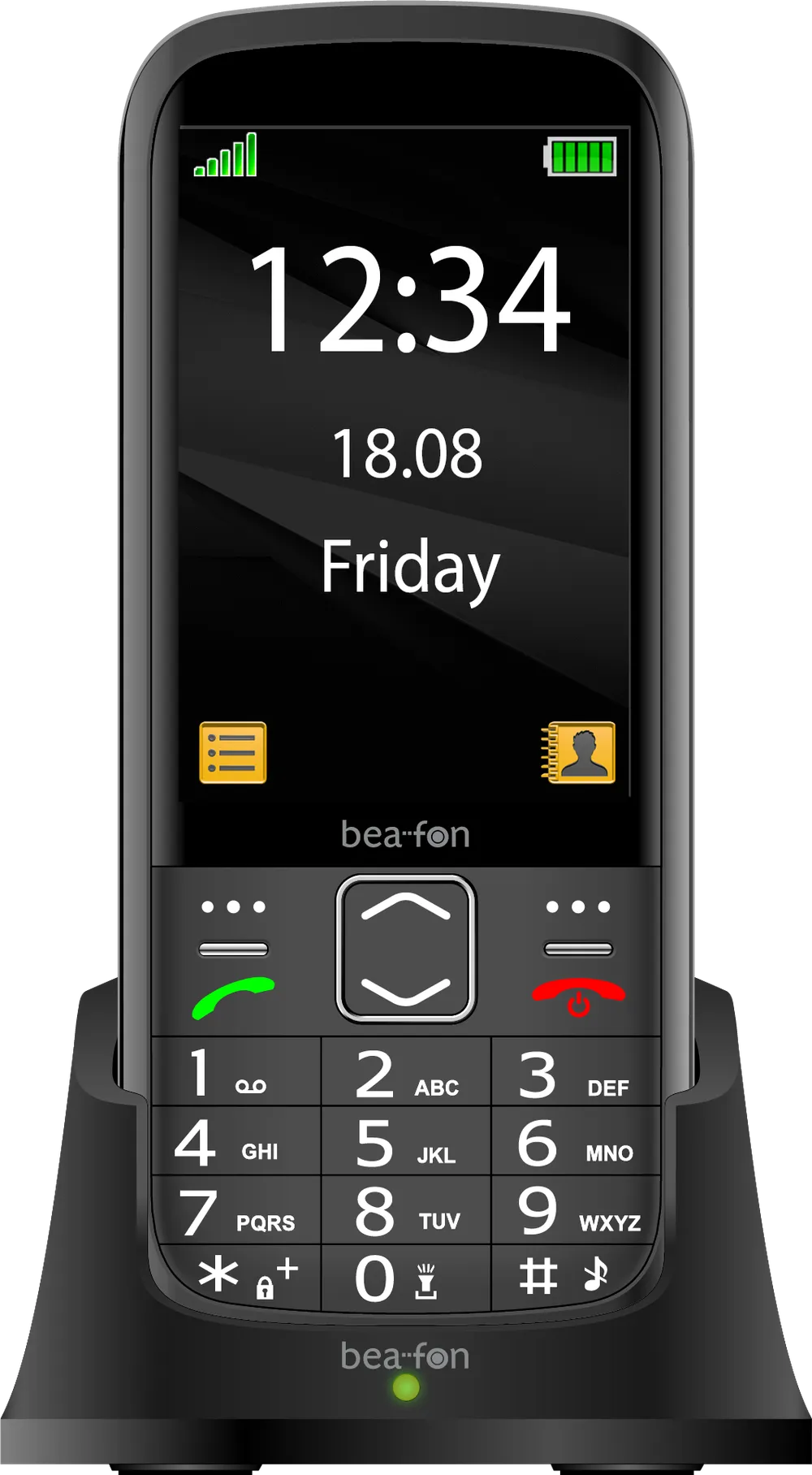 SL 270 Schwarz-Silber Handy