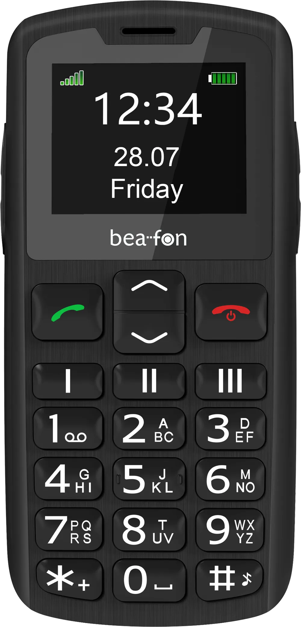 SL230 4G Handy, Schwarz