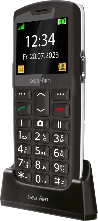 SL260 4G LTE black-silver Handy
