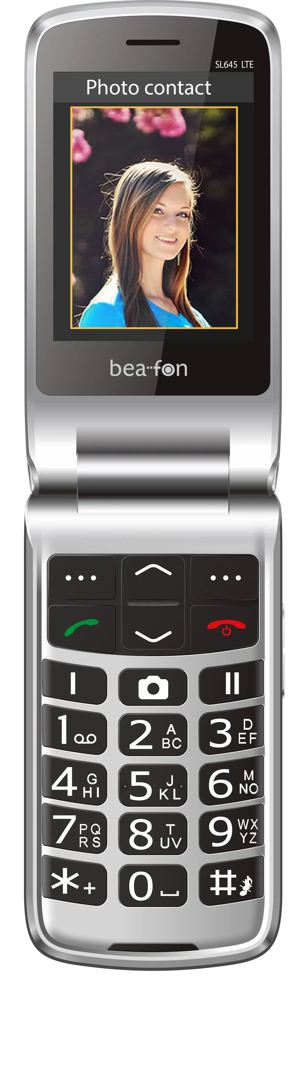SL645 LTE, Schwarz-Silber Handy