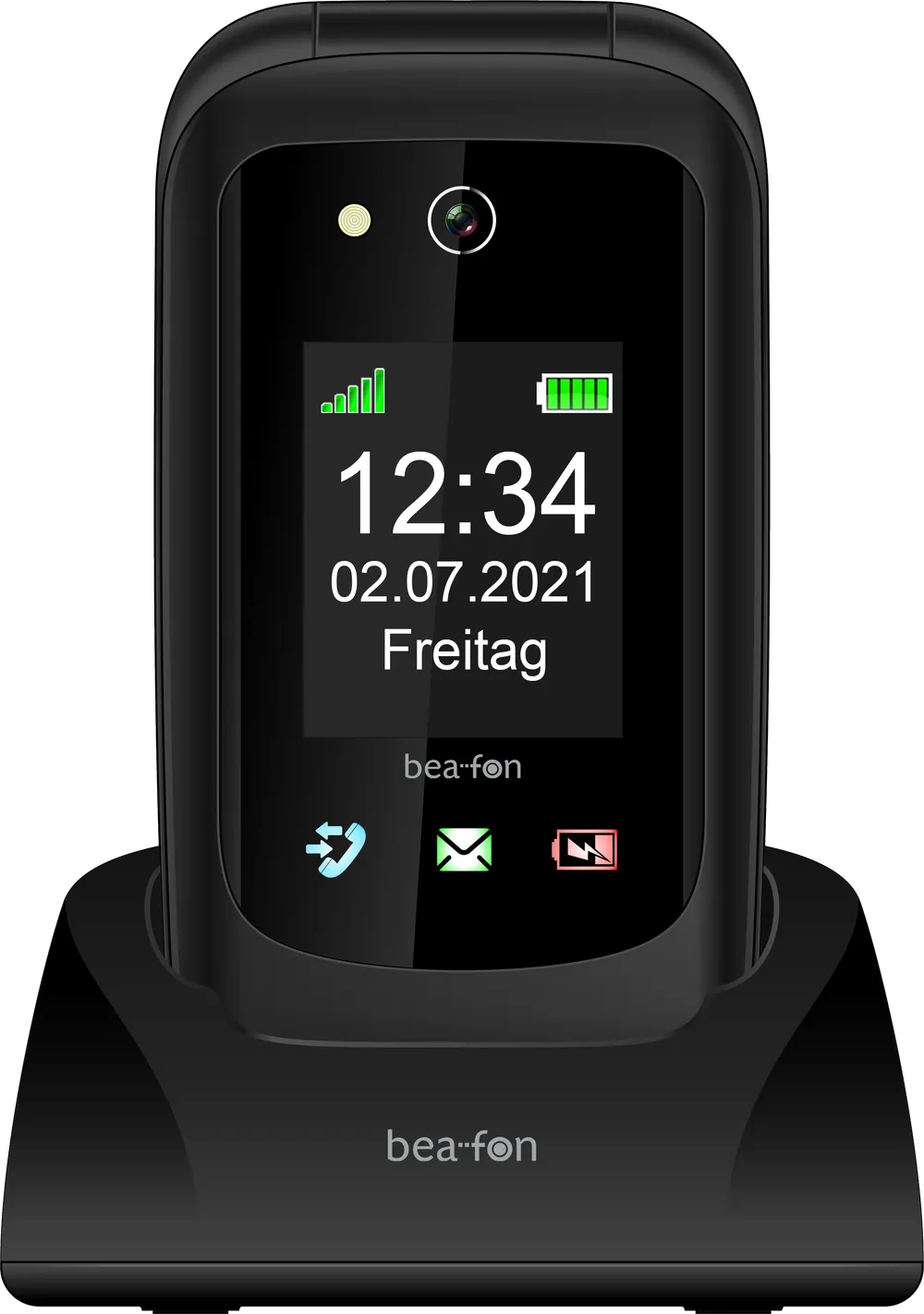 SL720 schwarz-grau Handy