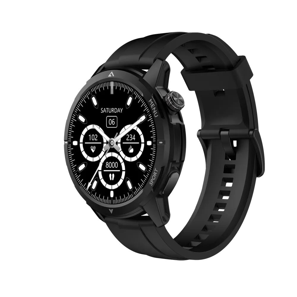 Watch 601, Schwarz Smartwatch
