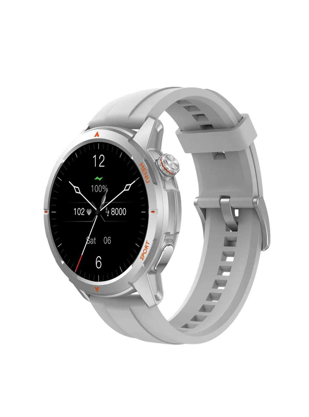 Watch 601, Silber Smartwatch