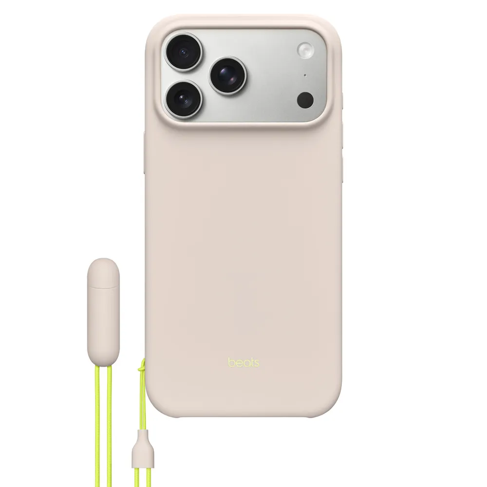 Beats iPhone 17 Pro Max Kickstand Case mit MagSafe und Kamerasteuerung, Kalkstein