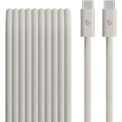 Kabel USB-C zu USB-C Beats 240W Geflochten 3m Grau Sturm