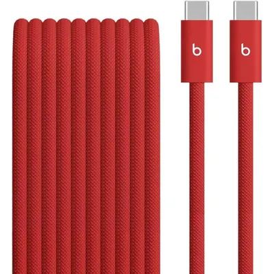 Kabel USB-C nach USB-C 240 W Beats 3 m Feuerrot