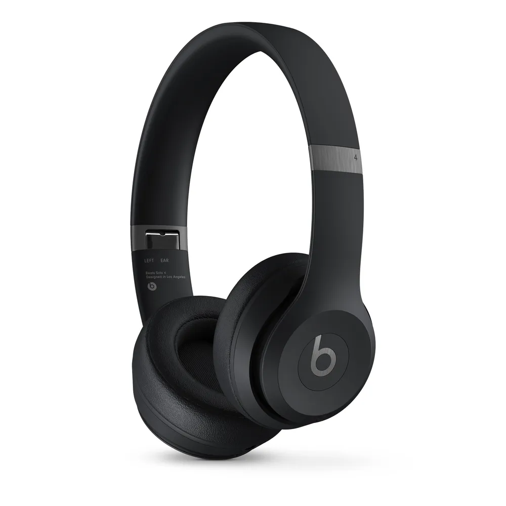 Beats Solo 4 Kopfhörer, Mattschwarz, On-Ear, Kabellos