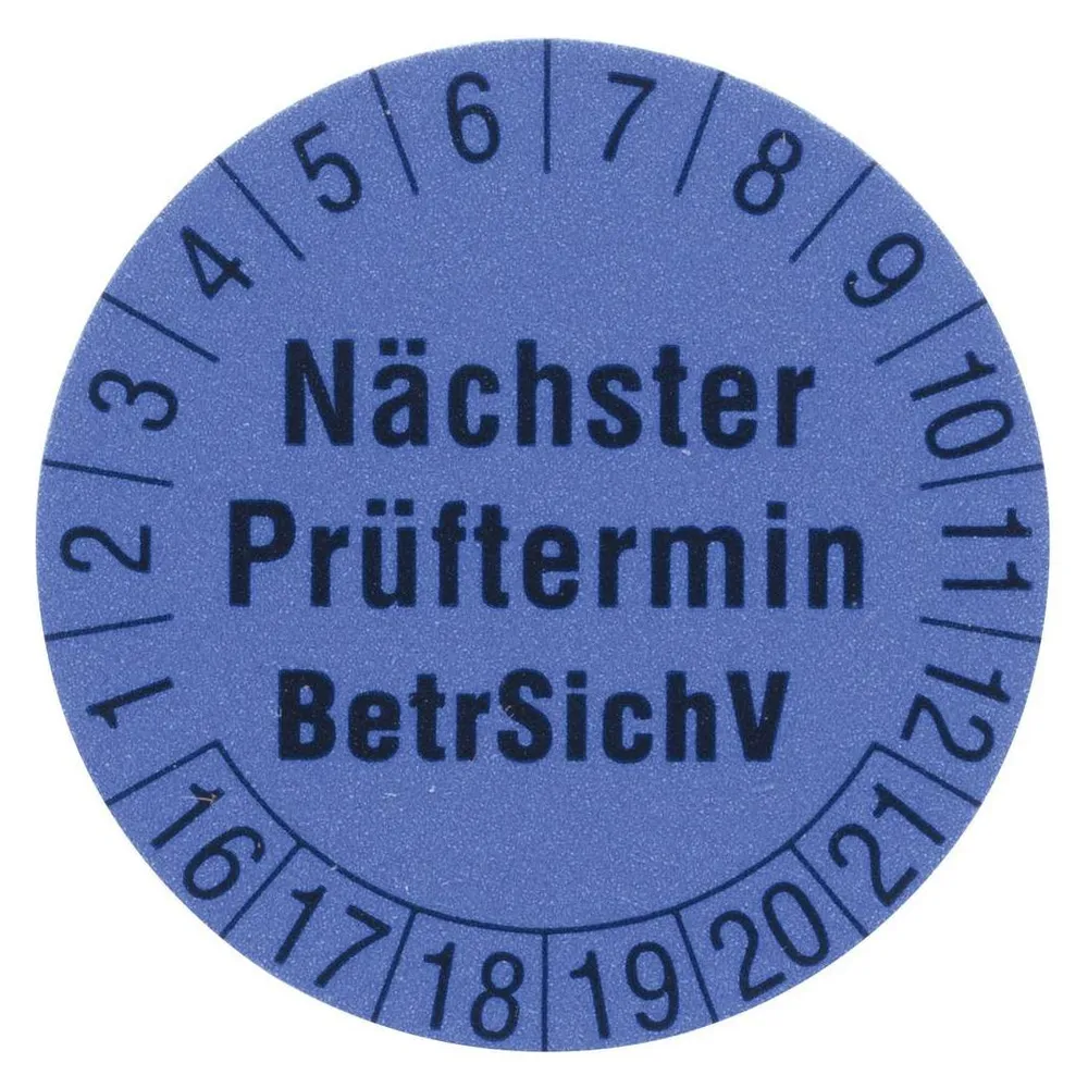 Beha Amprobe Prüfetiketten 1280D Prüfetiket
