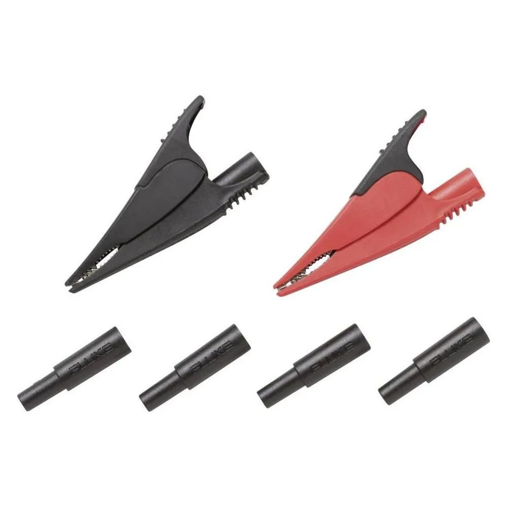 Beha Amprobe Fluke Sicherheits-Abgreifklemmen-Set Steckanschluss 4 mm CAT III 1000 V