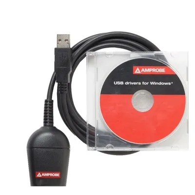 Beha Amprobe Fluke USB Downloadkabel TL-USB für ProInstall USB-Treiber-CD