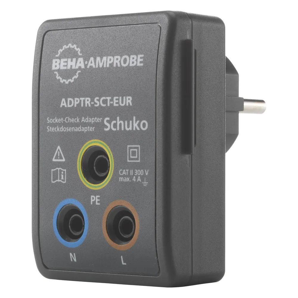 Beha Amprobe Amprobe Adapter ADPTR-SCT-EUR Steckdosenprüfadapter ADPTR-SCT-EUR