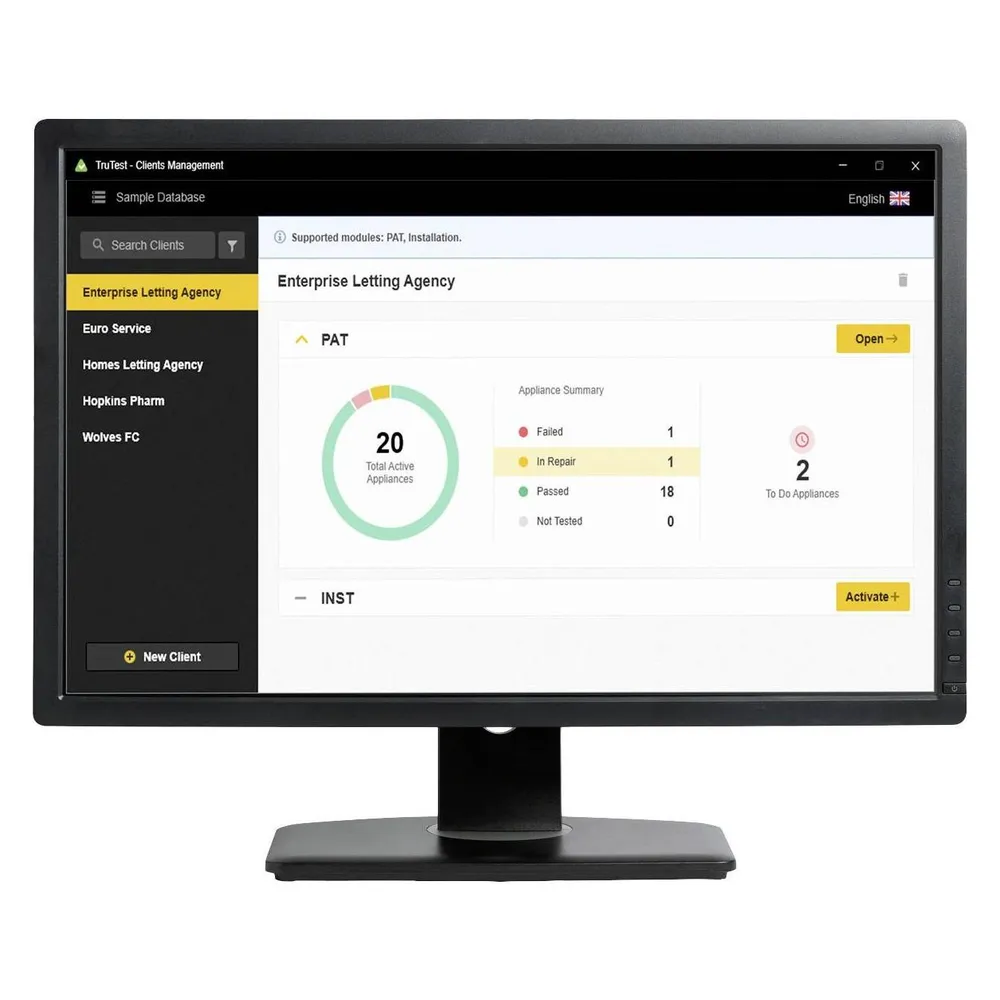 Beha Amprobe Fluke FLK-TRUTEST-CD Mess-Software