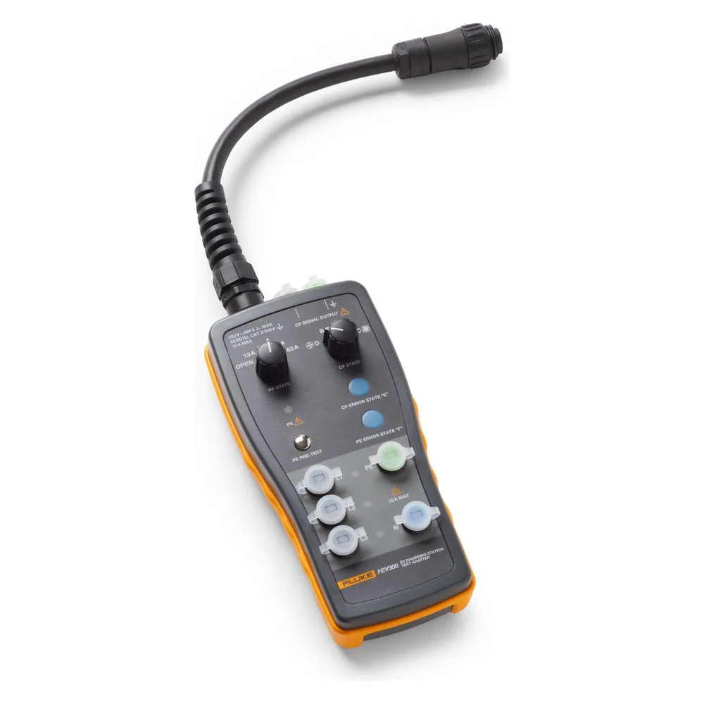 Beha Amprobe BEHA FLK-FEV300/BASIC TESTADAPTER FÃR EV-AUFLADUNG MIT TYP 2 STECKER & 1664FC CH