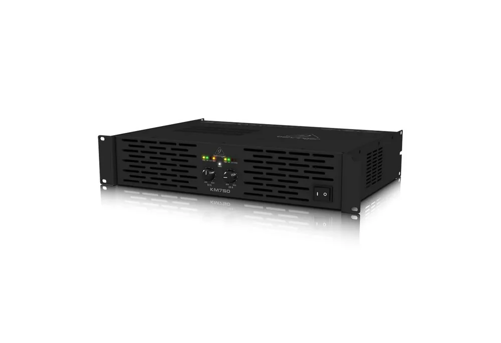 Behringer Endverstärker (KM 750 750W Stereo Power Amplifier - 2-Kanal Endstufe)