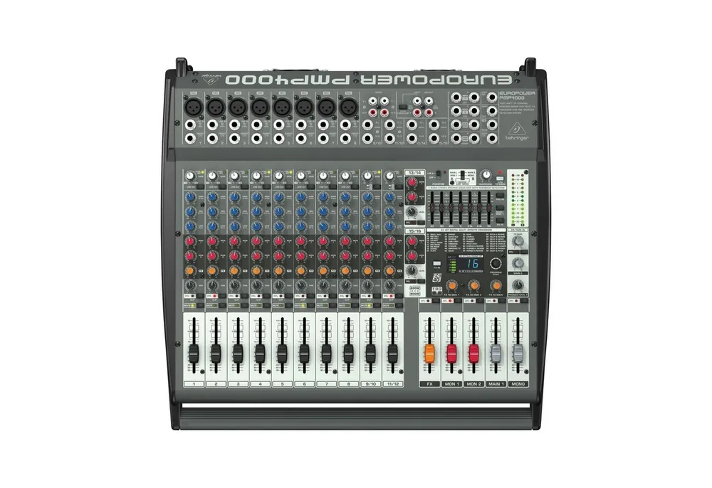 Behringer Mischverstärker (PMP4000 Powermixer, 2x 800 Watt - Powermixer)
